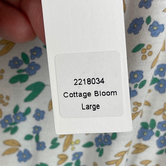 Stitchdrop Cottage Bloom Flutter Sleeve V neck Mini Dress Floral - Picture 7 of 11